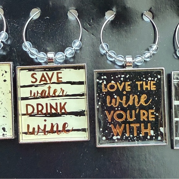 NEW Wine Charms Set - Picture 3 of 6